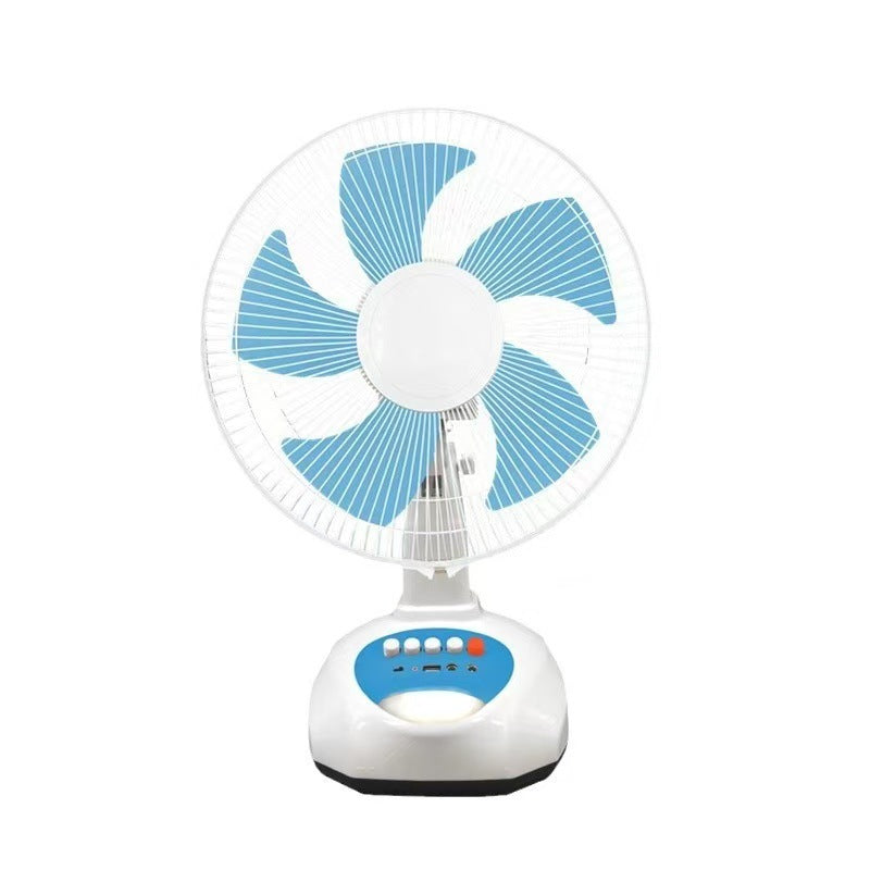 Ladies Portable Solar Fan with Large Battery Capacity and Variable Speed Control Bowlift