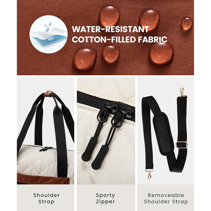 Multifunctional Travel Bag with Insulating Inner Compartment Bowlift