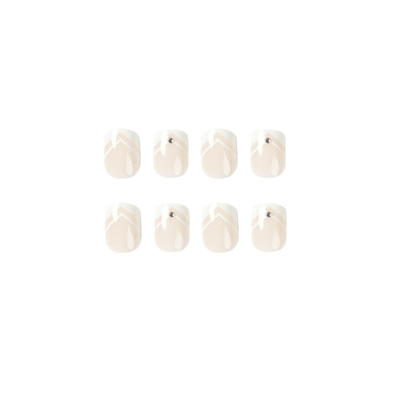 Artful Nail Art with Modern Design and Geometric Accents Bowlift