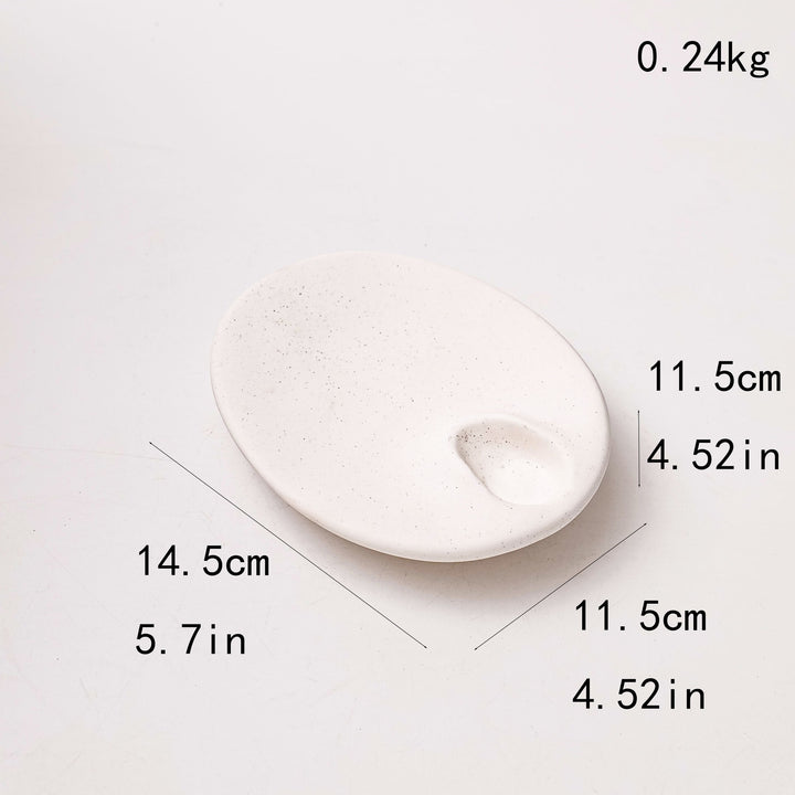 Decorative Oval Ceramic Dish