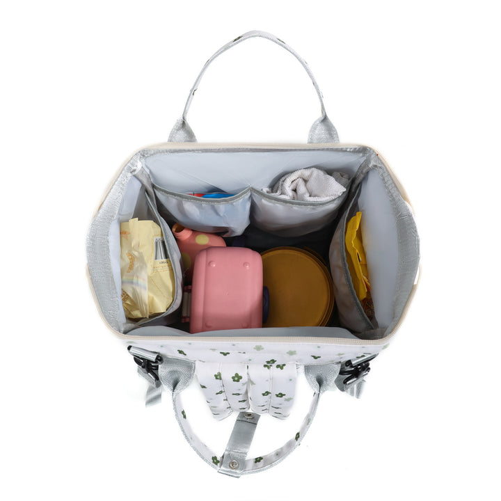 Stylish Floral Pattern School Backpack Bowlift