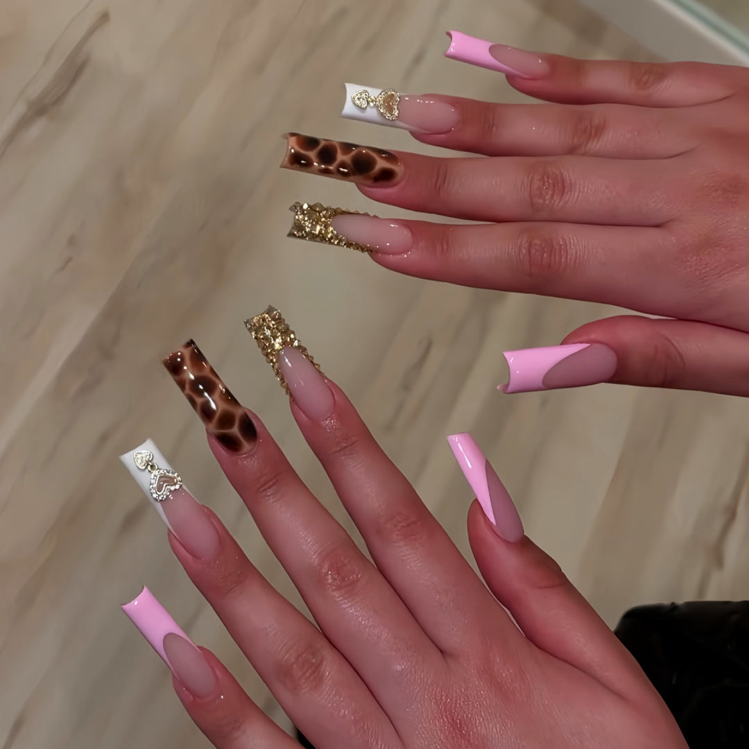 Decorative Press-On Nail Art Bowlift