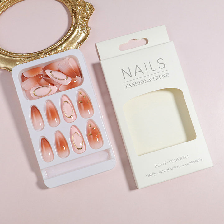 DIY Elegant Press-On Nail Set Bowlift