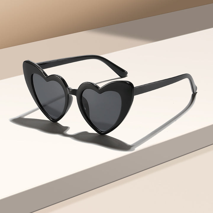 Heart-Shaped Fashion Sunglasses Bowlift