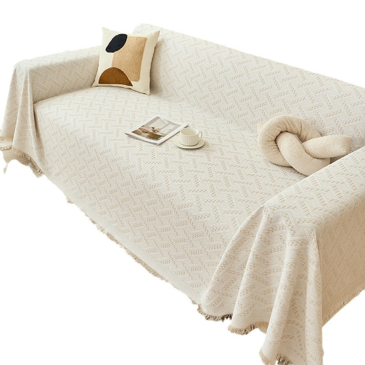 Stylish Woven Sofa Throw Blanket
