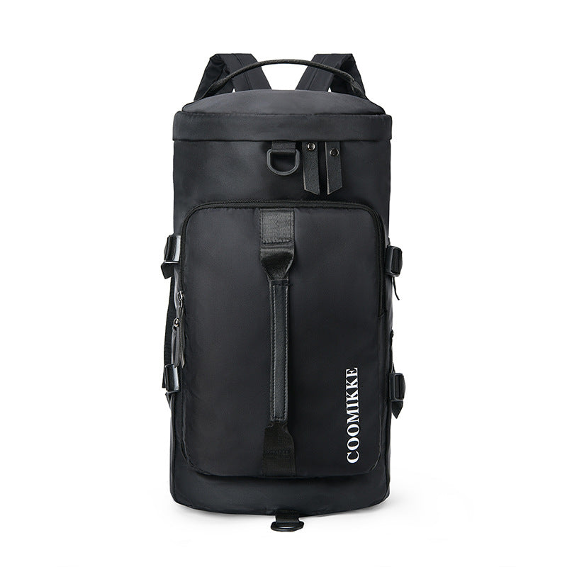 Sporty Backpack With Expandable Main Compartment Bowlift