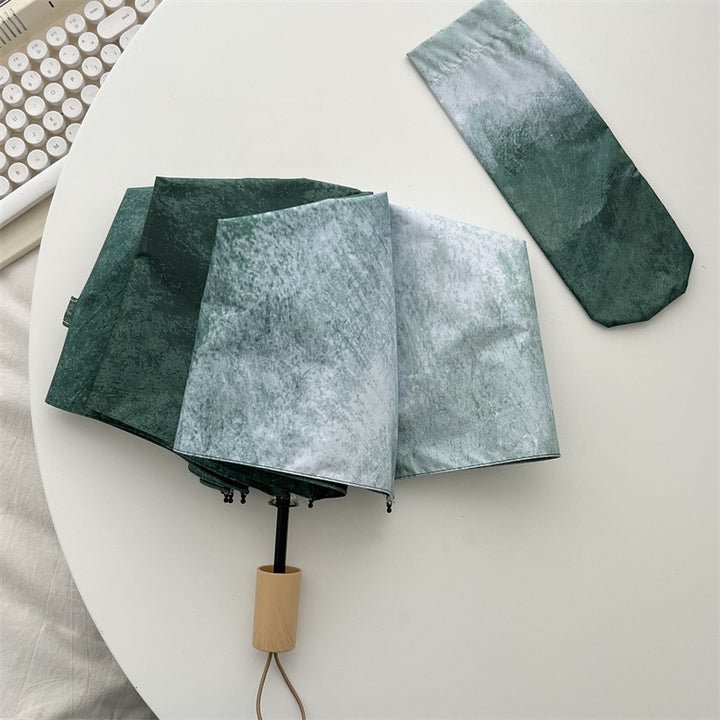 Women's Automatic Folding Umbrella with Elegant Structure Design Bowlift