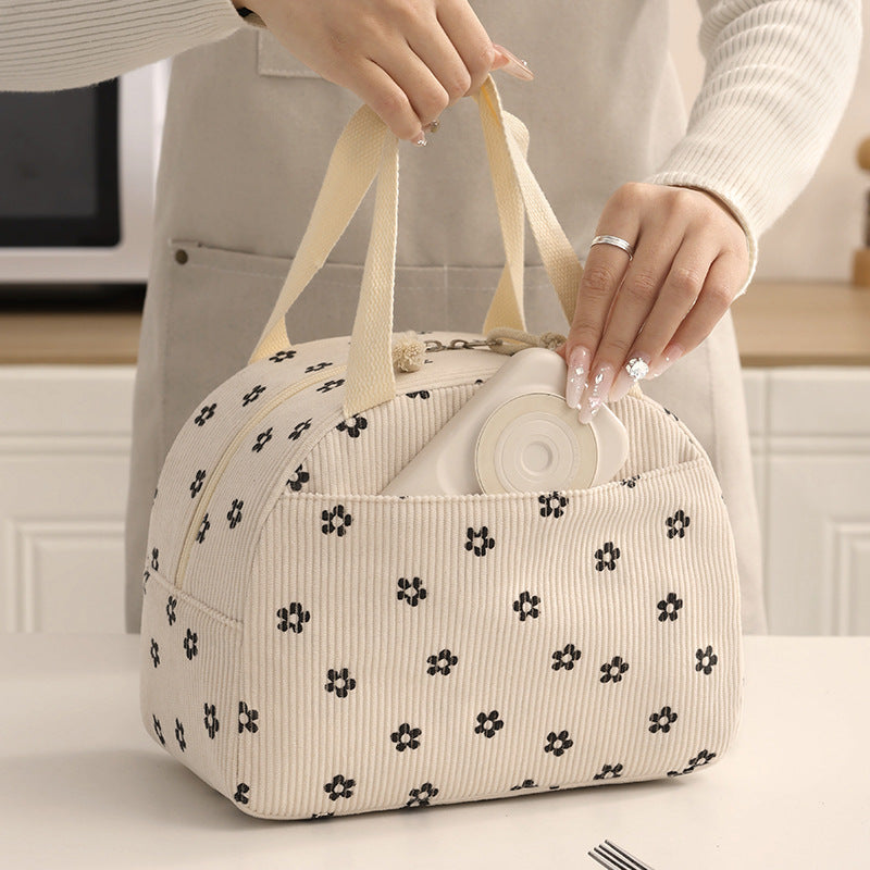 Insulated Floral Print Lunch Bag Bowlift