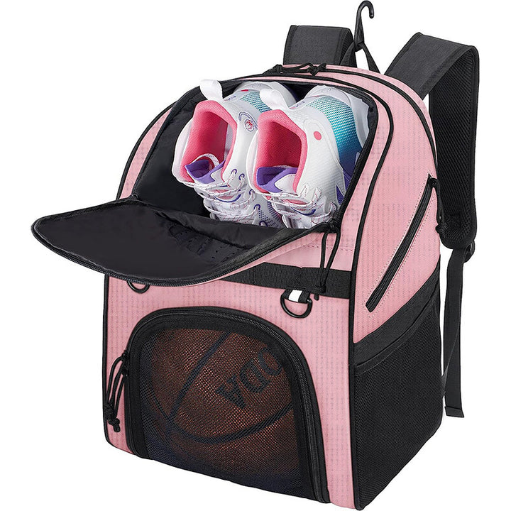 Multi-Compartment Sports Backpack with Shoe Storage Bowlift