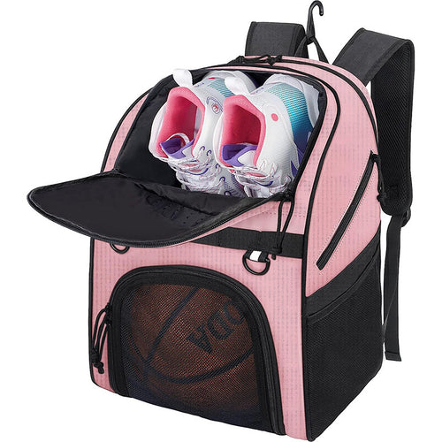 Multi-Compartment Sports Backpack with Shoe Storage Bowlift