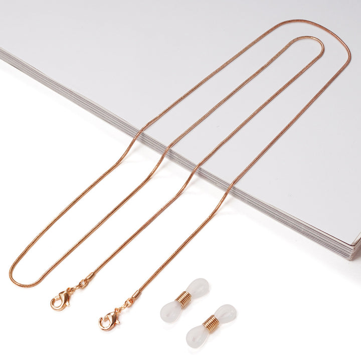 Sleek Metal Eyewear Chain Bowlift