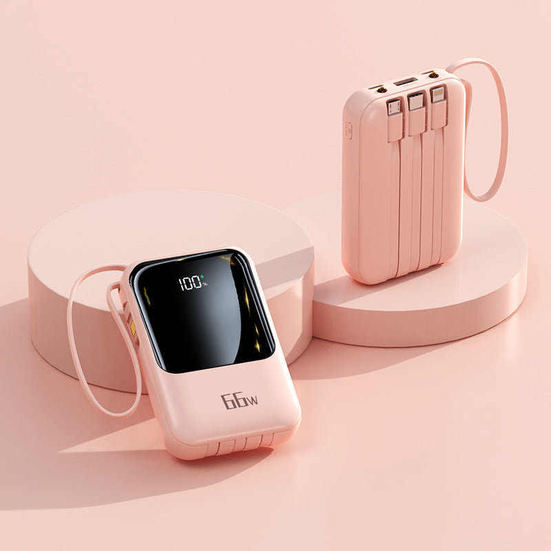 Portable power bank with fast charging function and digital display Bowlift