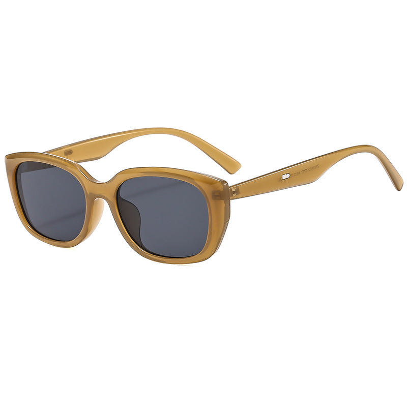 Women's fashionable oversized sunglasses with stylish plastic frame Bowlift