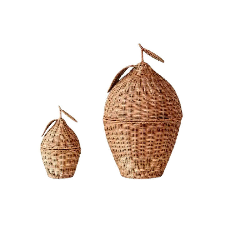 Playful fruit basket with lid Bowlift