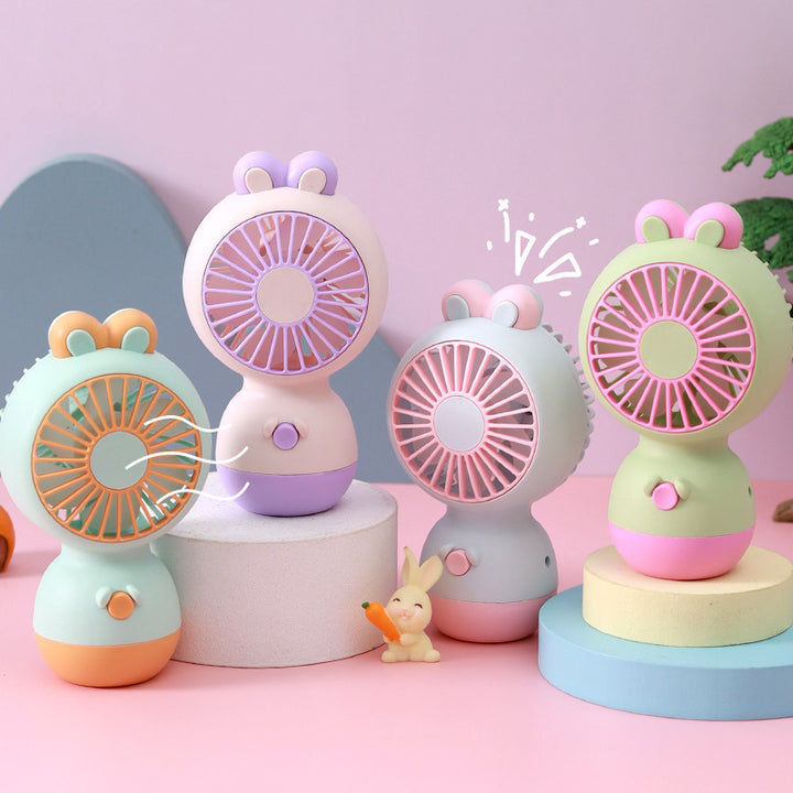 Ladies Portable Handheld Fan in Animal Design Bowlift