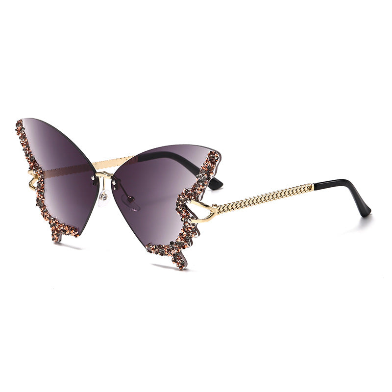 Glamorous Butterfly Frame Sunglasses