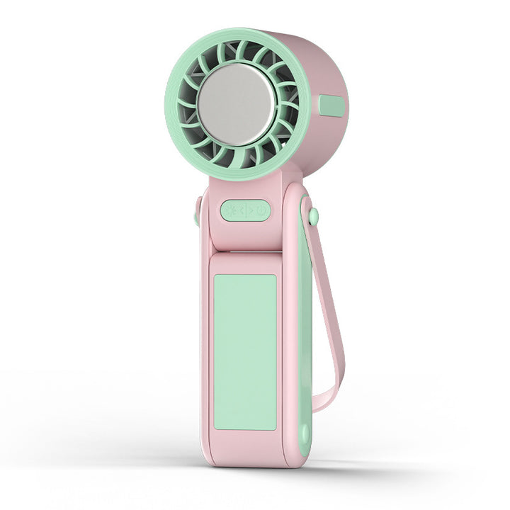 Foldable Rechargeable Handheld Fan Bowlift