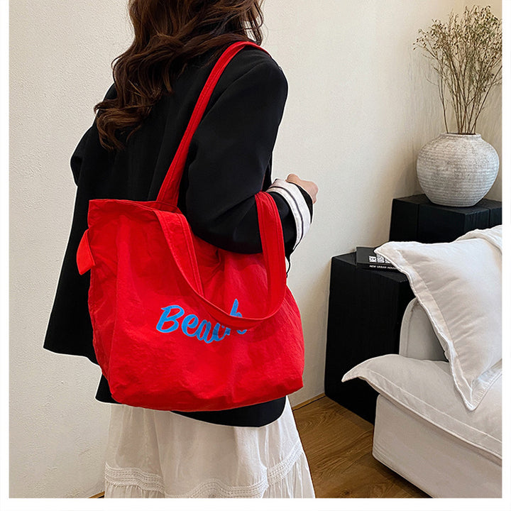 Spacious Canvas Tote Bag Bowlift
