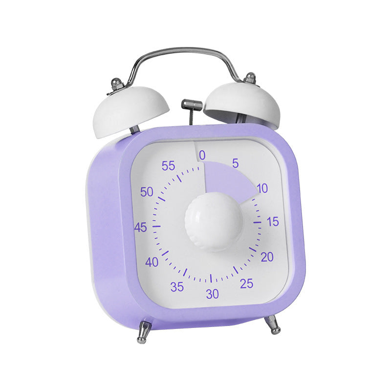 Classic Alarm Clock with Analog Display and Nostalgic Design Bowlift