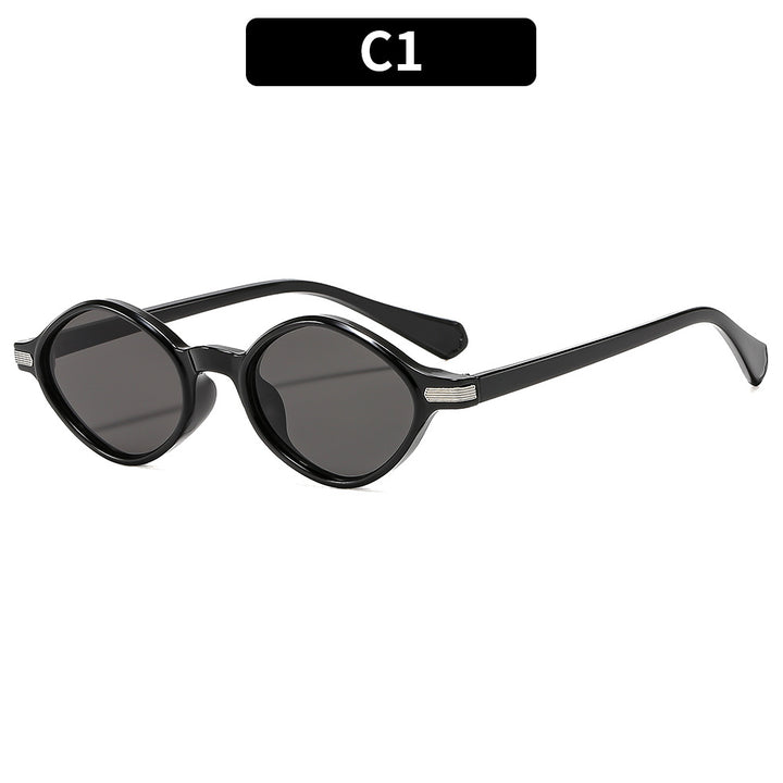 Chic Oval Frame Glasses