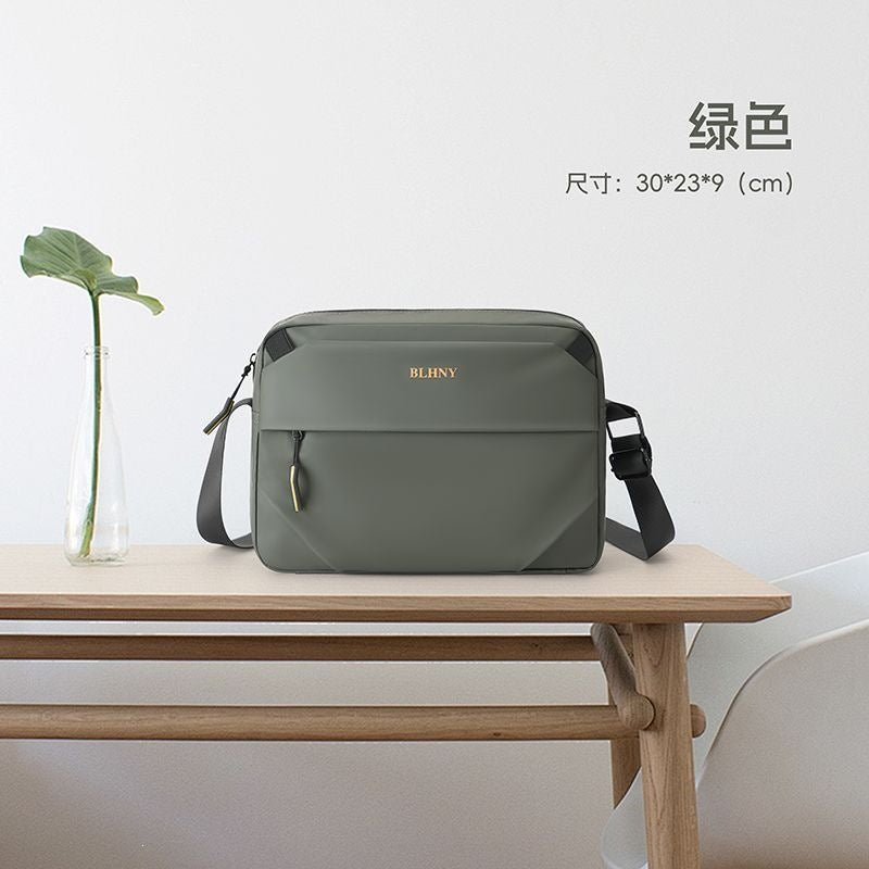 Business Messenger Bag with Organizer Compartments Bowlift