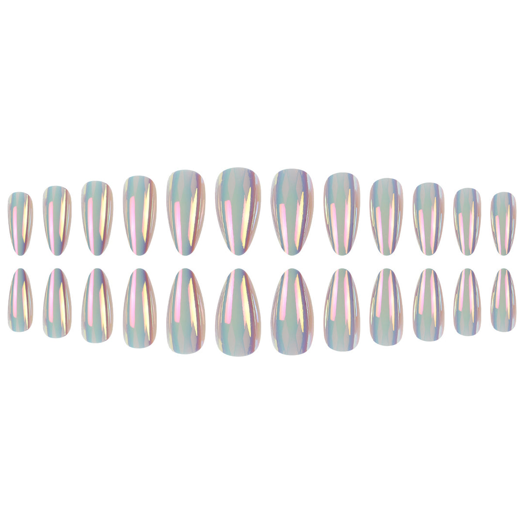 Elegant Long Stiletto Press-On Nails Bowlift
