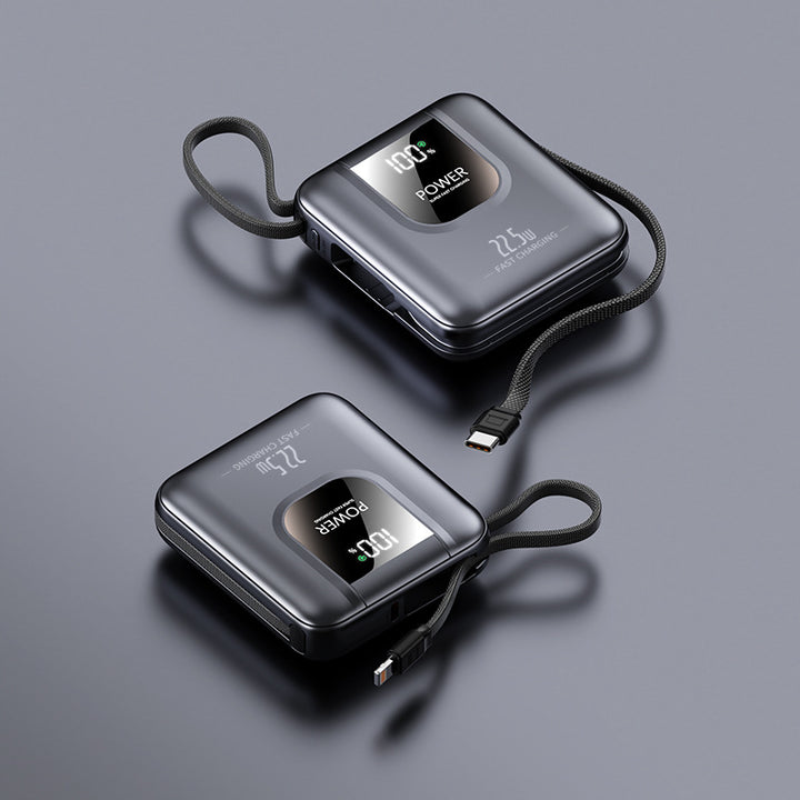 Portable power bank with fast charging function and digital display Bowlift
