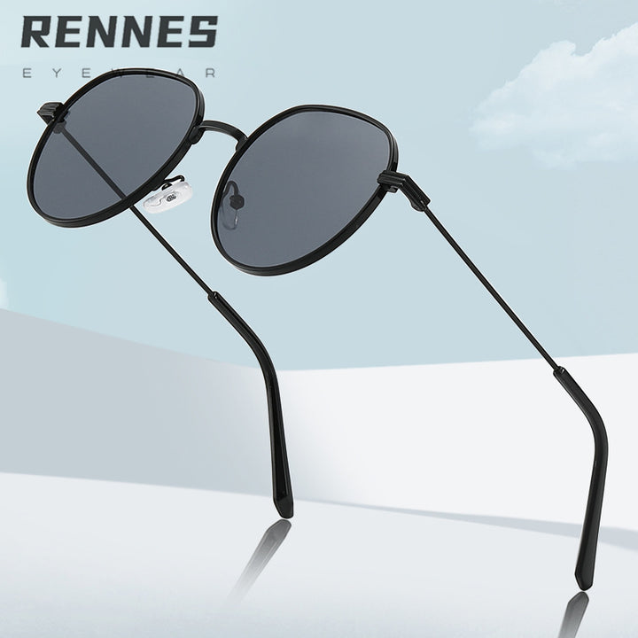Women's Stylish Round Designer Sunglasses Bowlift