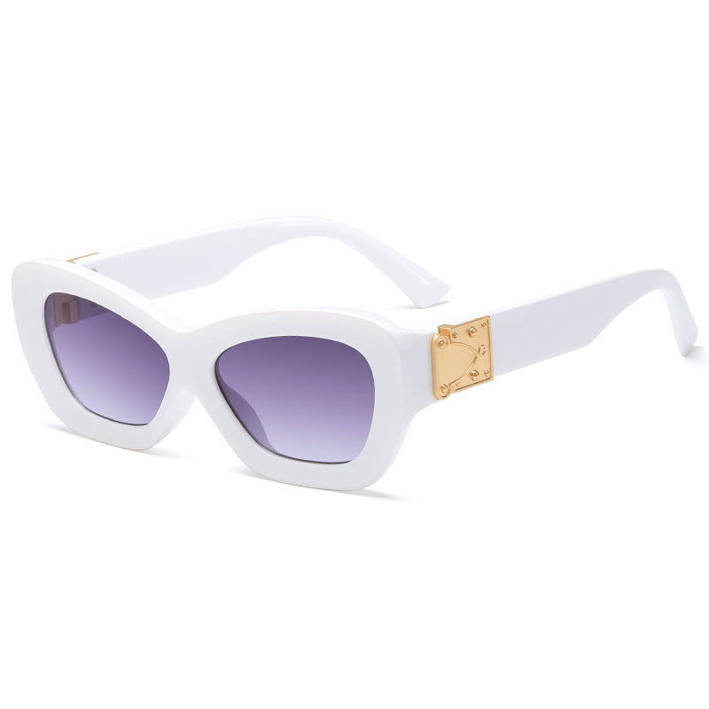 Ladies extravagant structured corrective glasses Bowlift