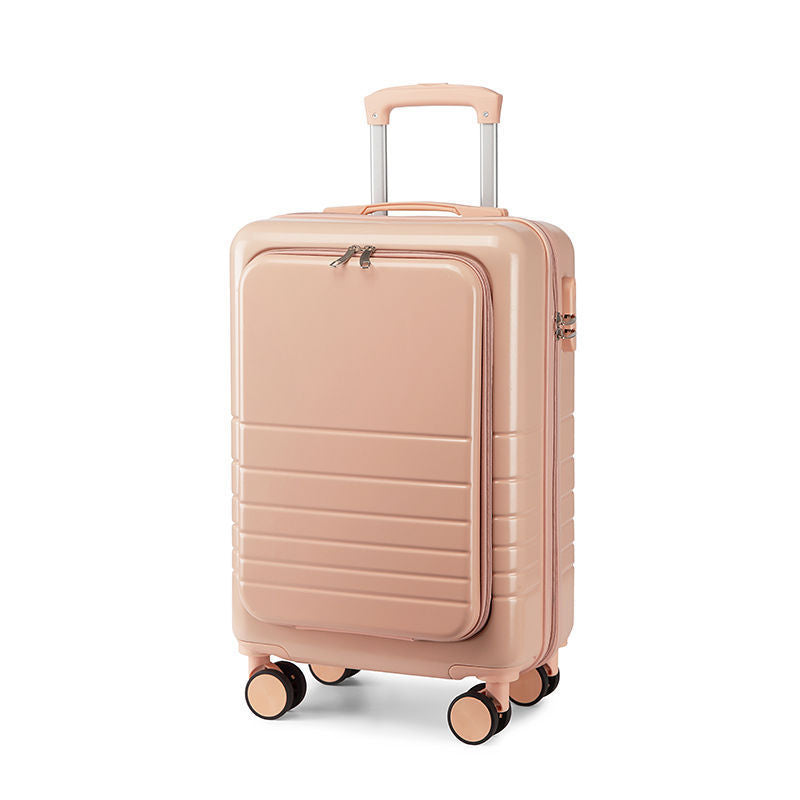 Stylish Hard-Shell Rolling Suitcase Bowlift