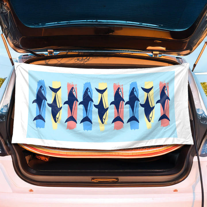 Trunk mat with creative flamingo design Bowlift