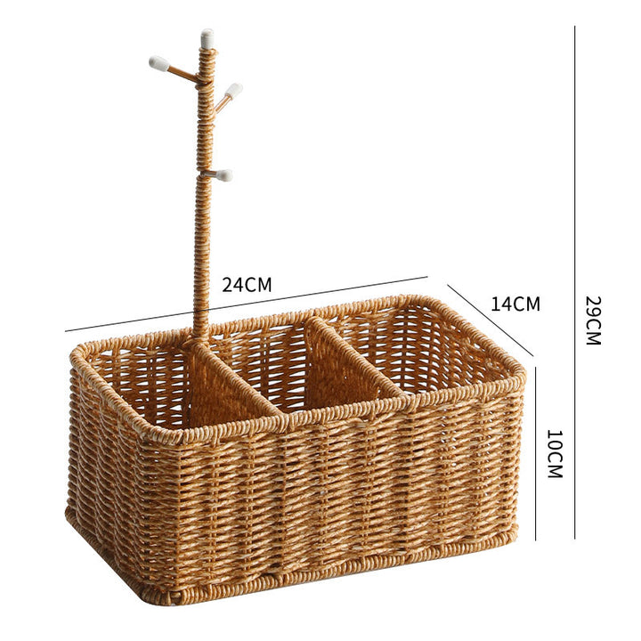 Decorative Woven Organizer Bowlift