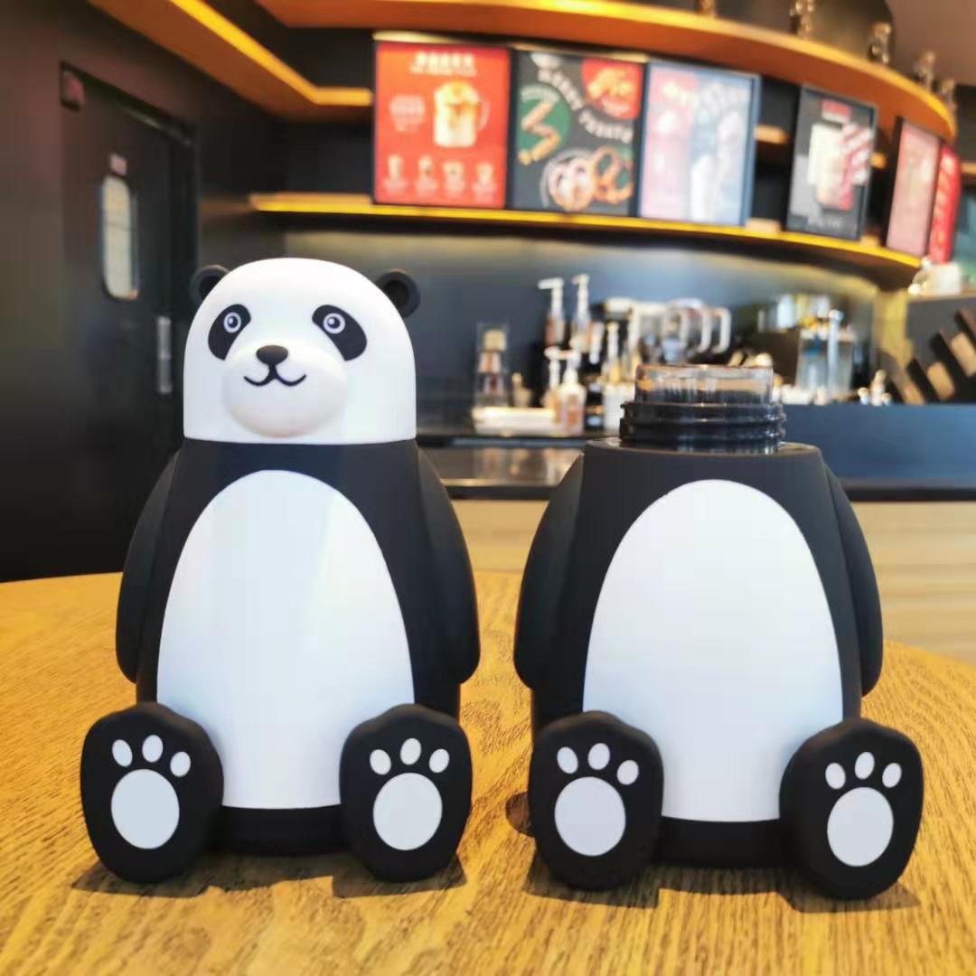 Ladies creative Panda Water Bottle Bowlift