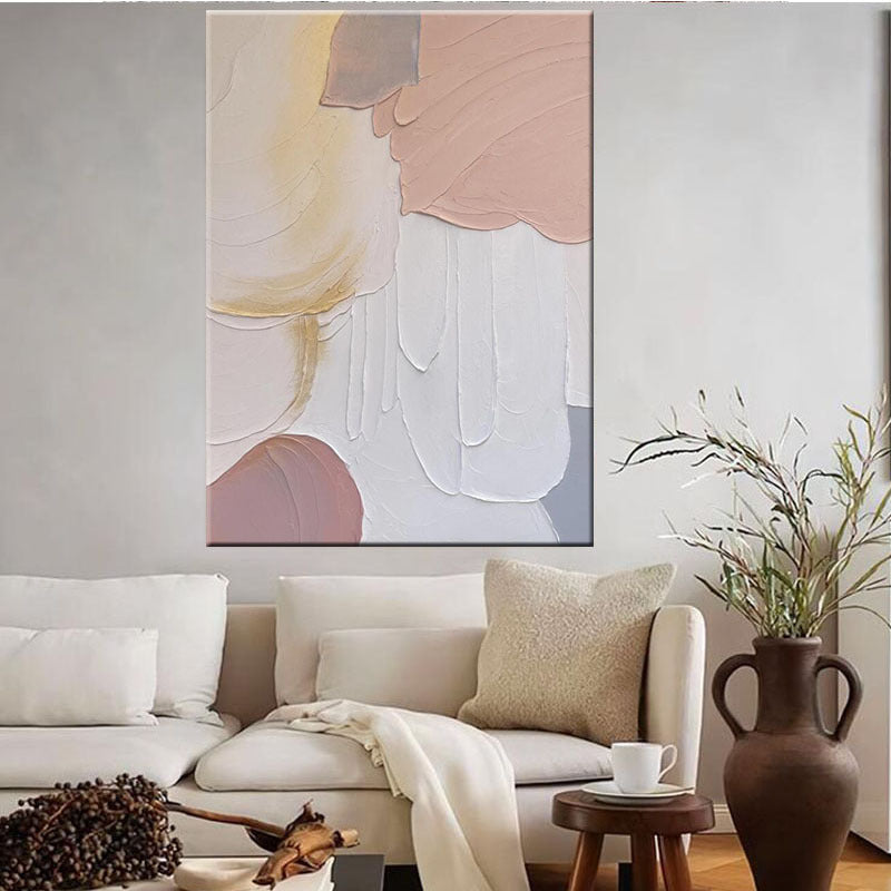 Abstract Textured Canvas Wall Art