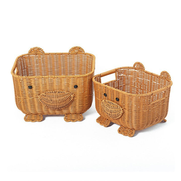 Decorative Storage Basket with Animal Design Bowlift