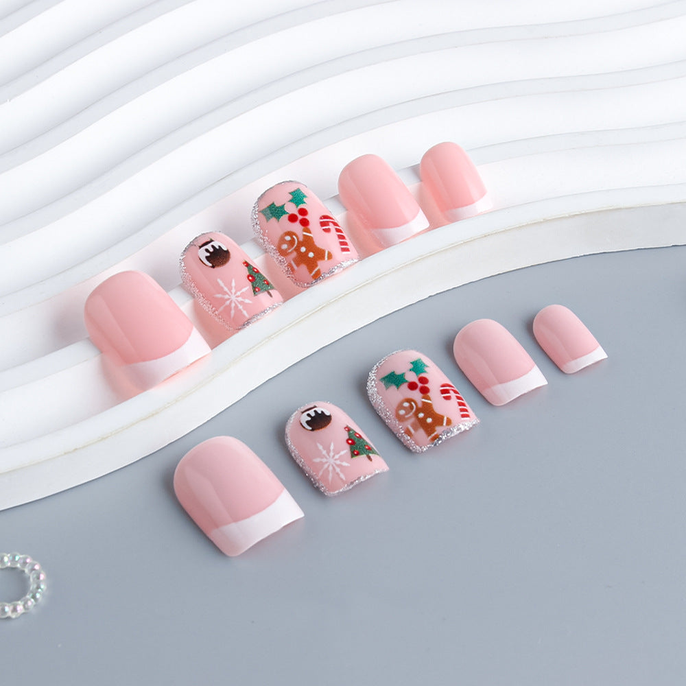 Decorative Holiday-Themed Nail Art Set Bowlift