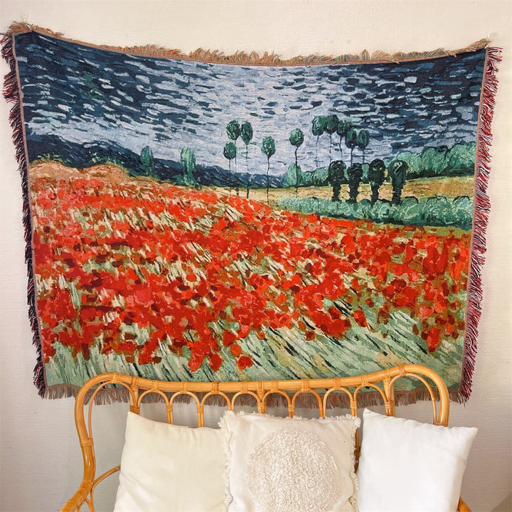 Artistic Tapestry Blanket