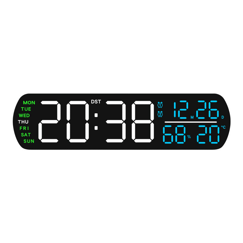 Digital weather clock with large display Bowlift