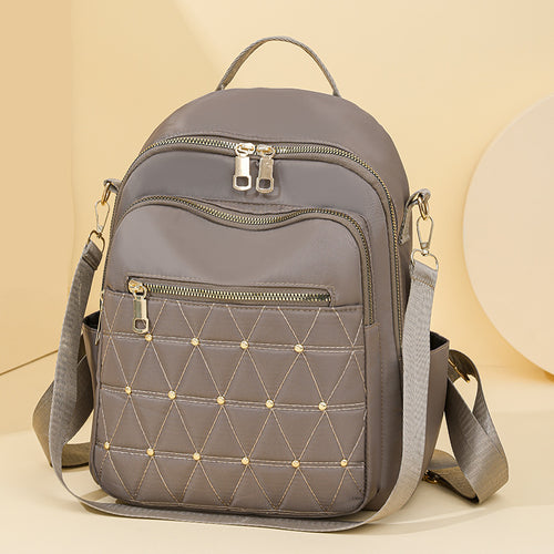 Chic Quilted Backpack Bowlift