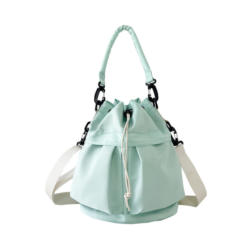 Fashionable Weekend Bag In Practical Drawstring Design Bowlift