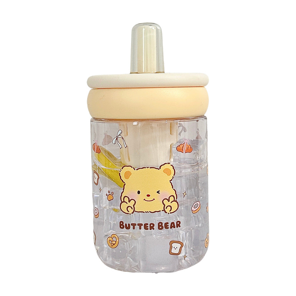 Women's Fun Drinking Cup with Silicone Lid Bowlift