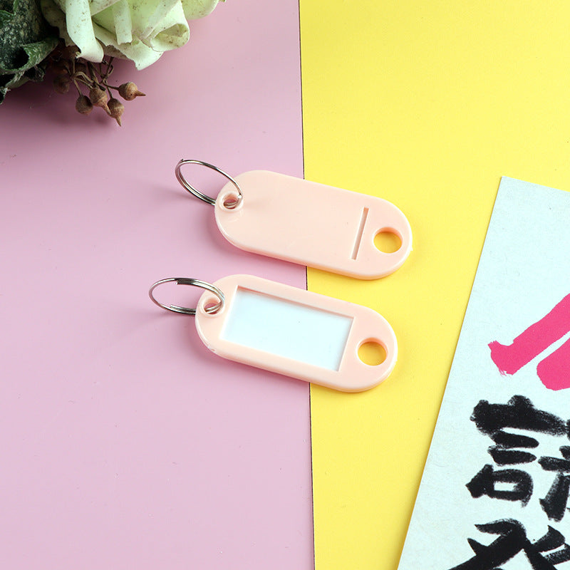 Unisex Multifunctional Label Tags with Transparent Window Bowlift