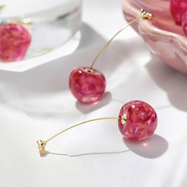 Artistic Fruit-Inspired Drop Earrings Bowlift