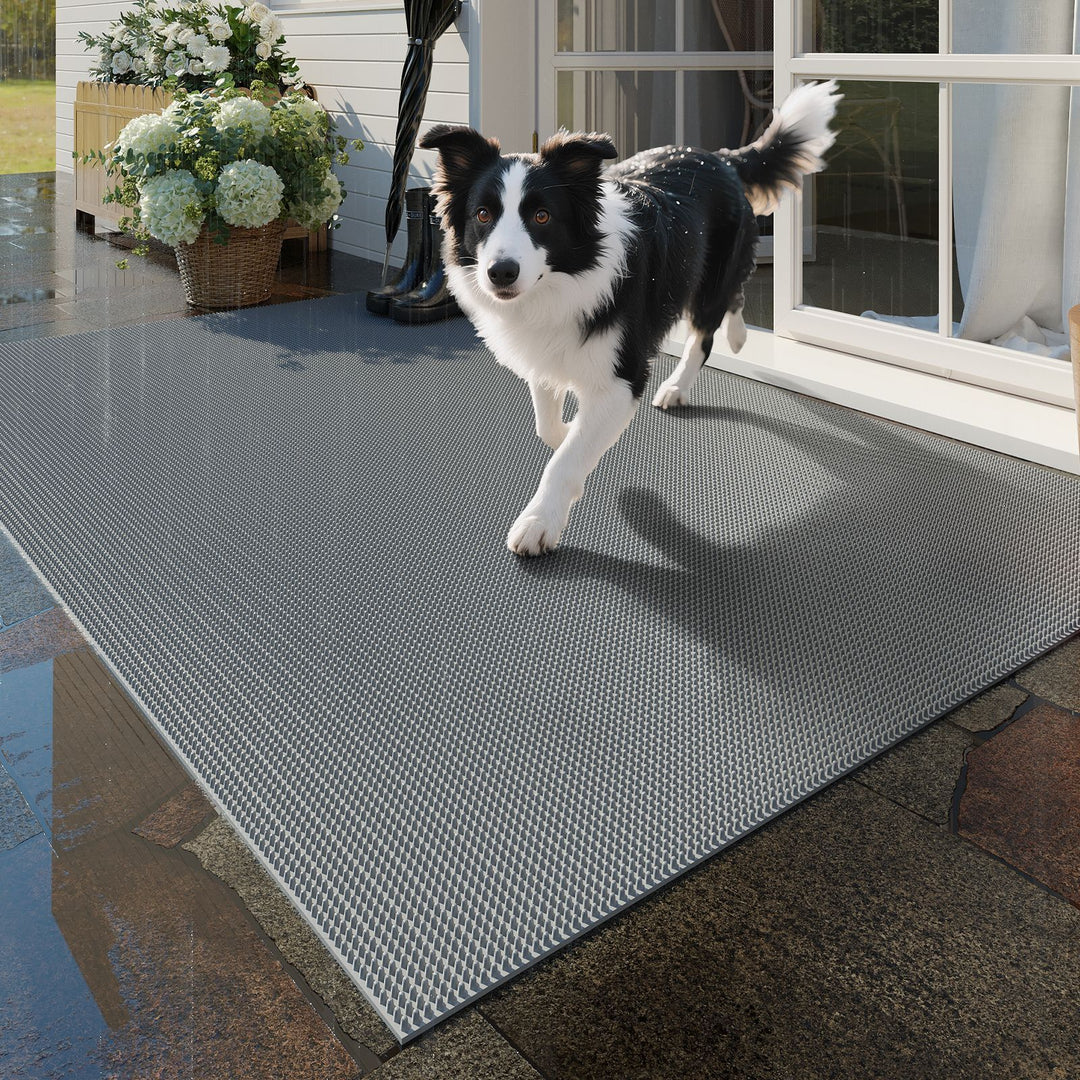 Textured Outdoor Pet Comfort Mat Bowlift