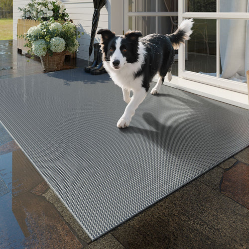 Textured Outdoor Pet Comfort Mat Bowlift