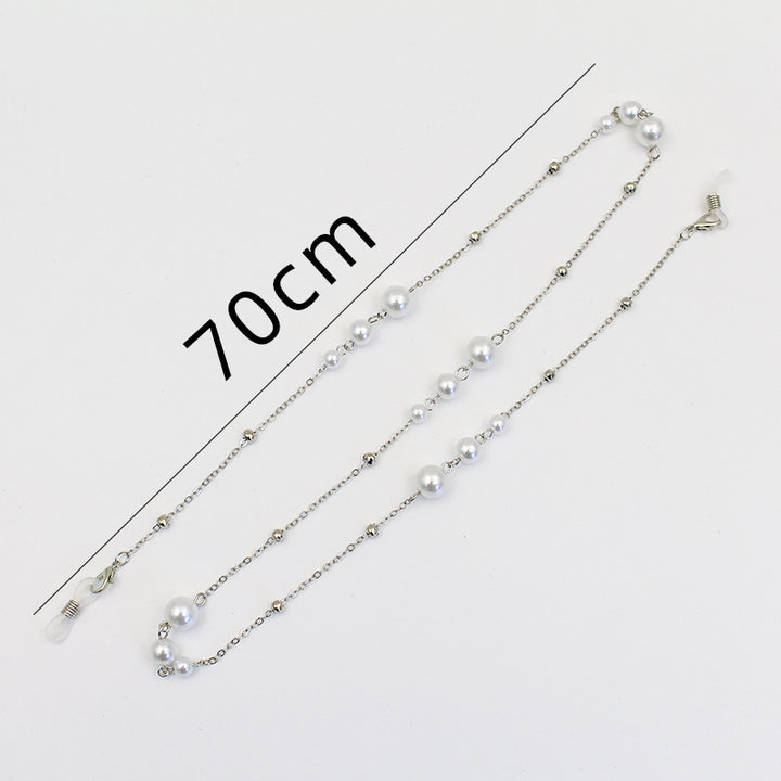 Elegant Pearl Eyewear Chain Bowlift