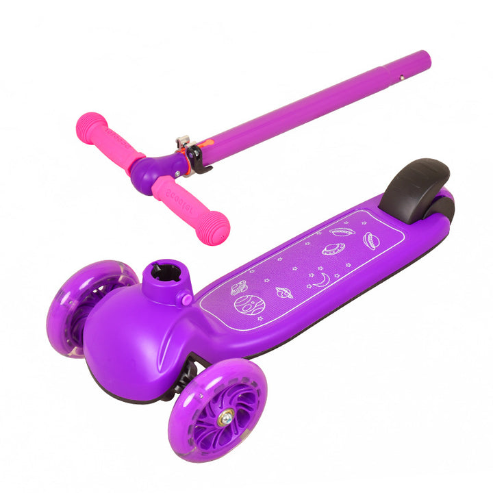 Lean-to-Steer Mini Scooter Bowlift