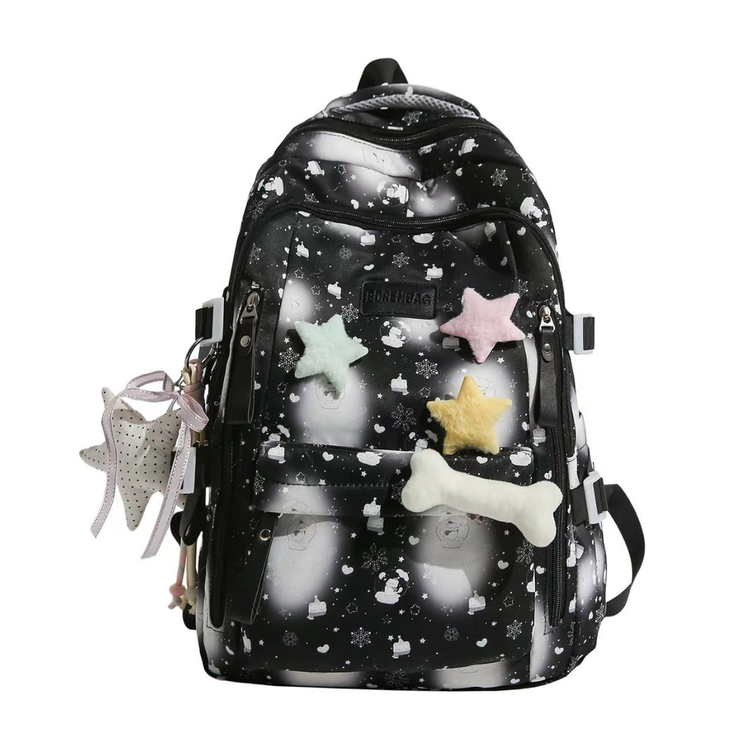 Children's Playful Embellished Backpack Bowlift