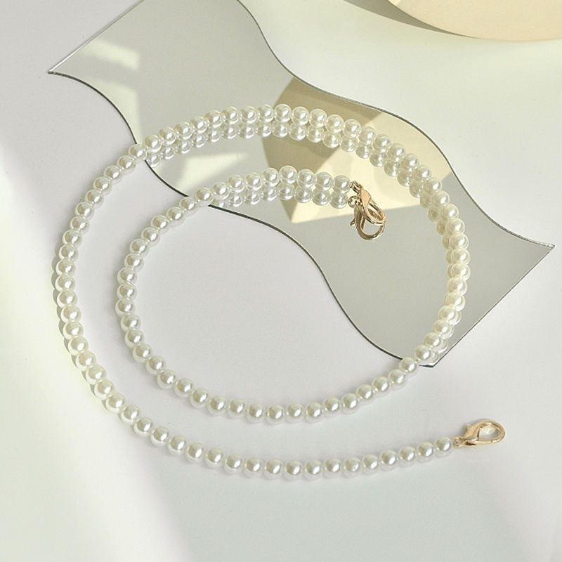 Elegant Pearl Necklace Bowlift