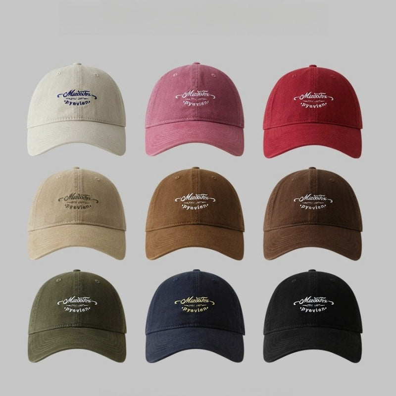 Men's Casual Adjustable Cotton Baseball Cap Bowlift